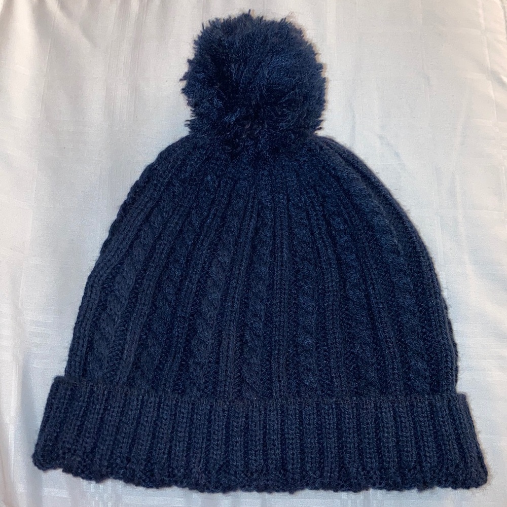 New York & Company Navy blue beanie